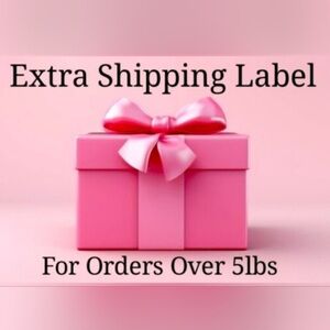 Effective Jan 1, 2026 - EXTRA SHIPPING LABEL